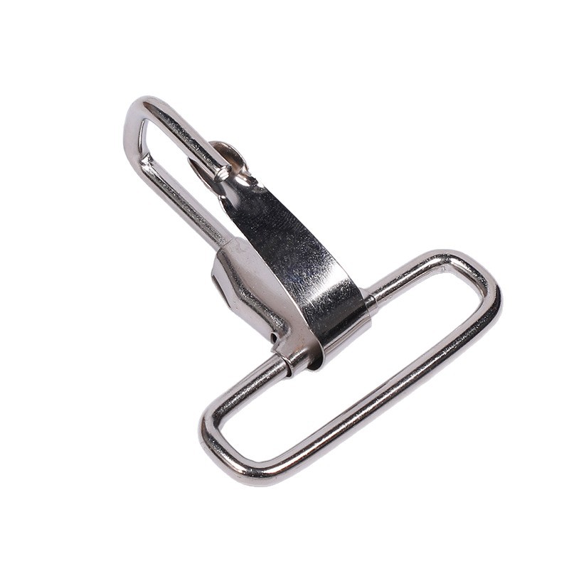 Suministro spot de metal grueso hebilla de alambre hebilla de hombro alambre de hierro US bala gancho de fijación bolsa accesorios de hardware