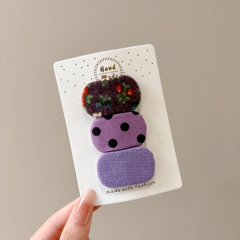 Bebé ultra pequeño clip BB lindos tejido pequeño clip lateral de cabello de niña no daña el cabello de bebés pequeños fijas de cabello adornamiento para el cabello