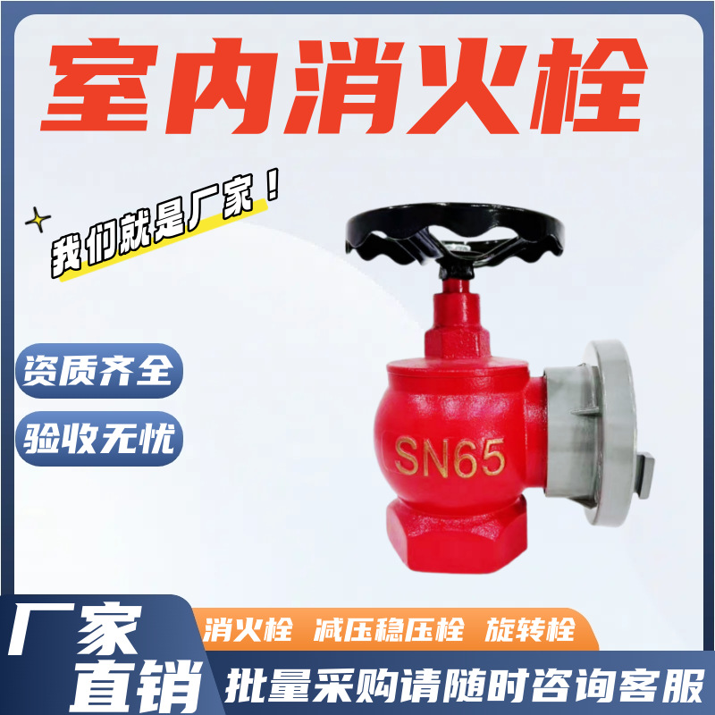 室内消火栓消防栓国标SN65减压稳压栓旋转栓双法双出口栓三型栓