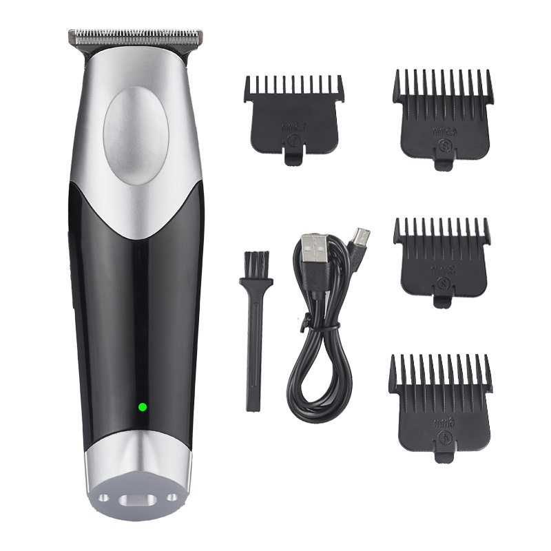 クロスボーダー液晶デジタル表示レトロオイルヘッド電気はさみ防水コードレス理髪器ヘアーサロン専用充電プラグイン式V898|undefined