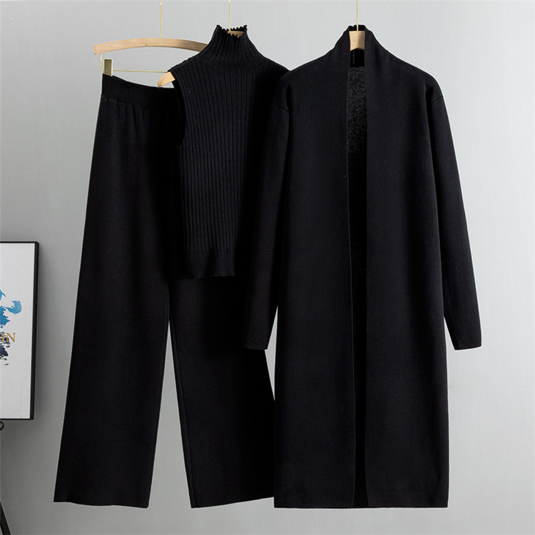 Damen Strick Set Dreiteilig Europäische Sommermode Für Damen_voghion.com
