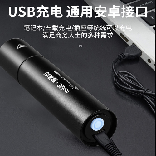 Purple light currency detector lamp uv365nm fluorescent agent detection cat moss lamp rechargeable flashlight UV Wood's lamp