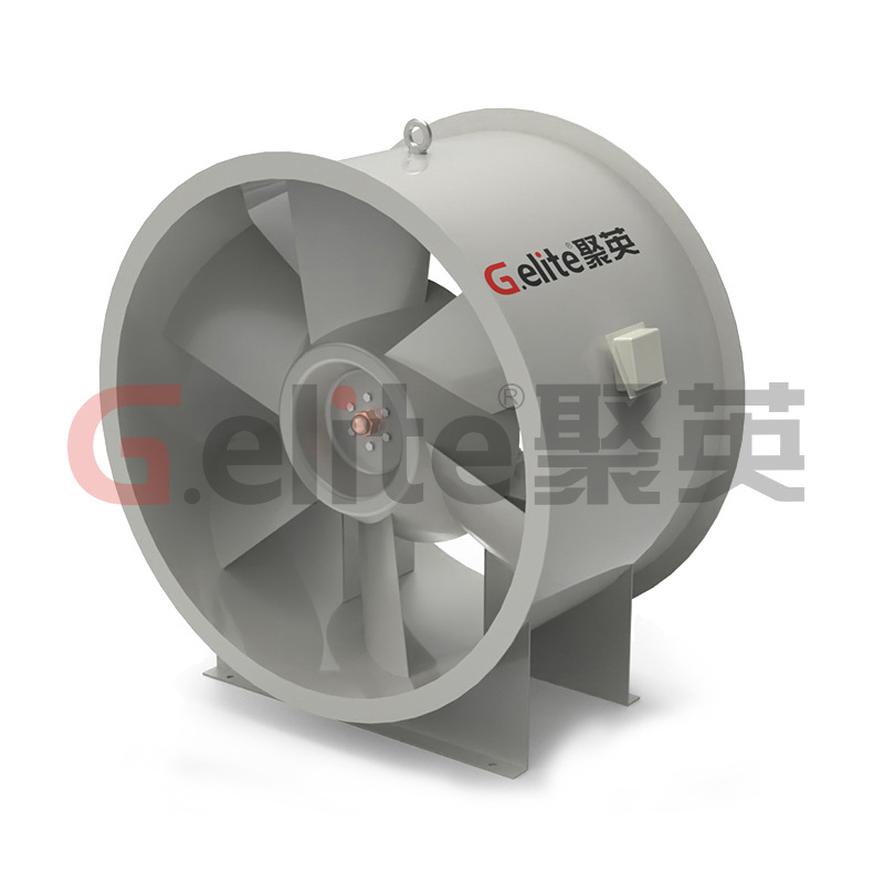 聚英风机 JSF低噪声轴流风机 用于消防排烟 正压送风 管道通风