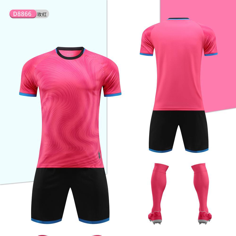 . Running suit Girls and Boys Summer Quick-drying Ice Silk T-shirt Sports Training Clothes plus size Loose Short-sleeved D8866