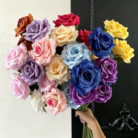 仿真花;仿真盆栽;仿真玫瑰