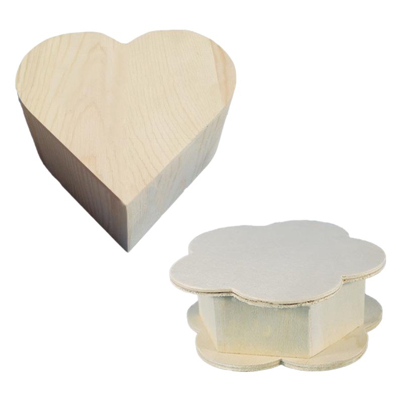 Los niños de madera hecha a mano DIY caja joyería creativa Ventas Directas la fábrica Infantil Educación Temprana juguetes educativos Venta caliente