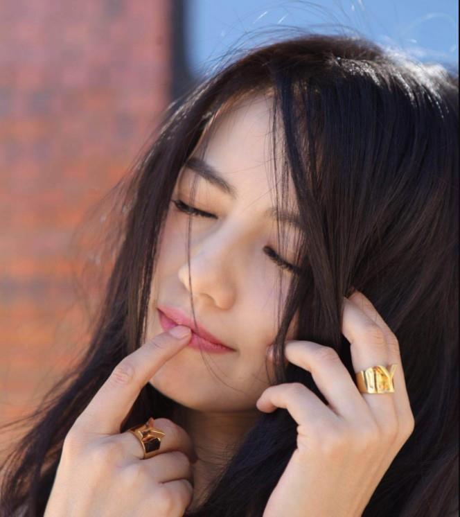 Fashion Letter Copper Plating Open Ring 1 Piece