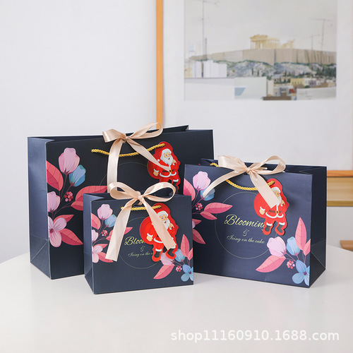  New Christmas Gift Bag Apple Box Gift Bag Christmas Eve Candy Box Paper Bag
