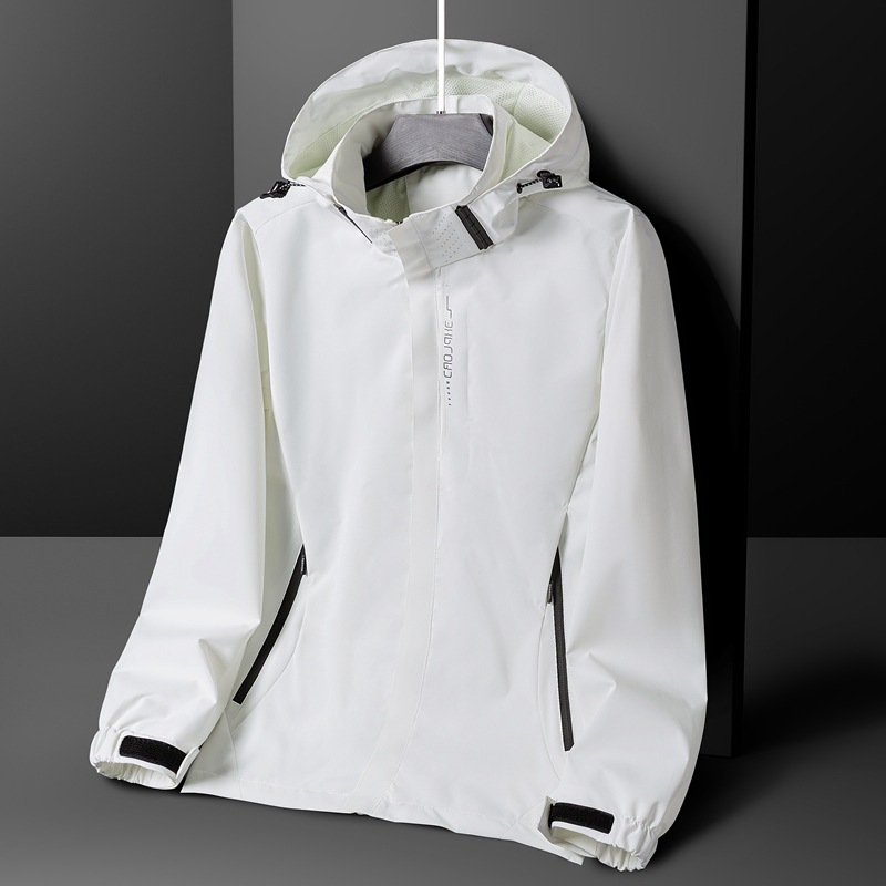 Popular New Men's Spring and Autumn Outdoor Single-Layer Jacket, Couple's Thin Mountaineering Coat, High-Quality