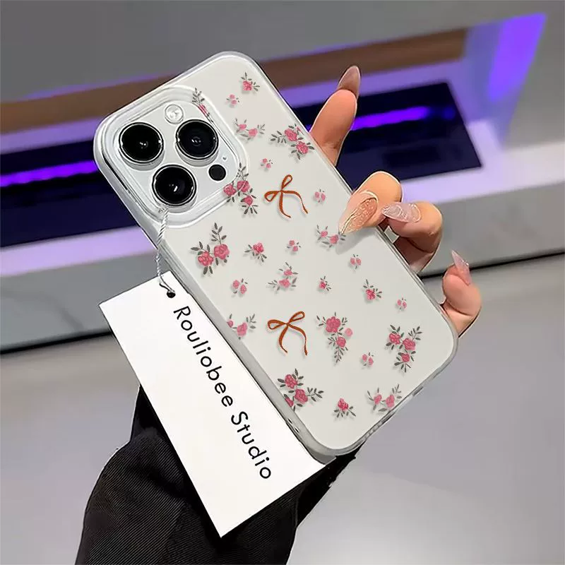 Чехол для телефона (Apple) совместим с 14 Pro Max — матовый фростед‑прозрачный, большой вырез для камеры