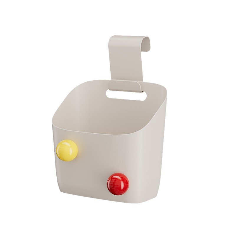 Cesta de almacenamiento de cosméticos dormitorio de estudiantes cabecera de cama cesta de almacenamiento de artículos desordenados pequeña cesta colgante cesta de almacenamiento doméstica multifuncional