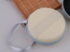 Off-white round cake mirror box
