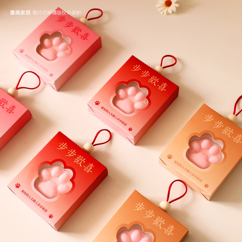 Cat Claw Soap Handmade Soap Hand Soap Cleaning Soap Cute Creative Gift Soap Shape Soap Souvenir Soap Wholesale