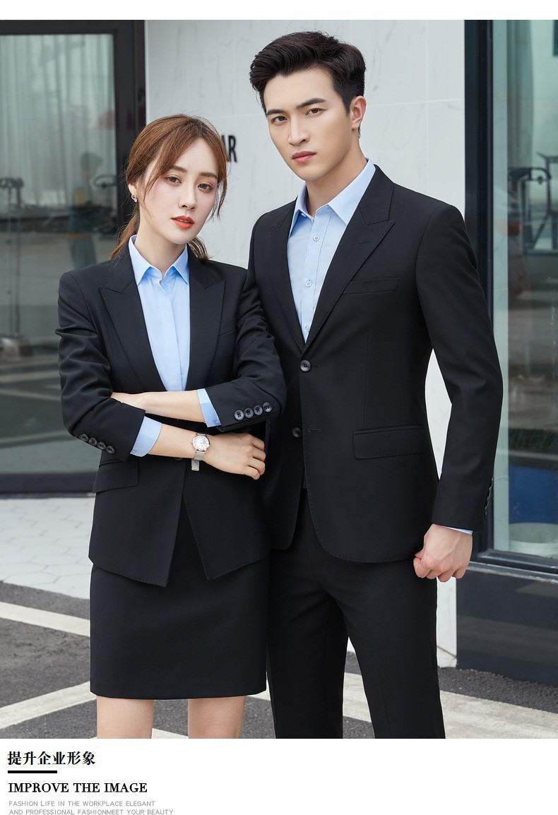 남성용 검정색 재킷 + 바지