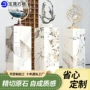 定制客厅落地大理石花架