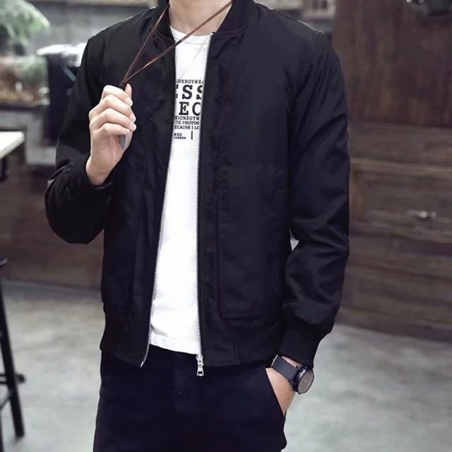 Abrigo chaqueta de otoño e invierno de los hombres de moda coreana uniforme de béisbol de los hombres suelta nueva chaqueta deportiva casual de la motocicleta de los hombres