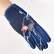 Autumn and Winter Cycling Men's and Women's Fleece Windproof Warm Touch Screen Gloves Outdoor Mountaineering Skiing Cycling Zipper Gloves