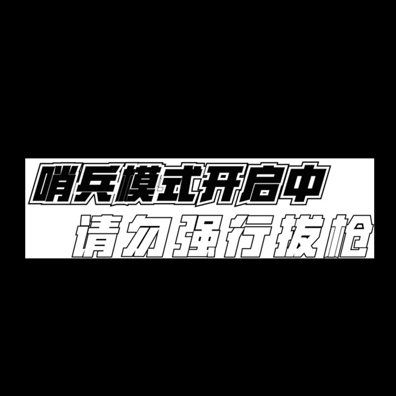 歩哨モード監視警告シール新エネルギーmodel 3/y/sx警告擦り傷防止磁器ビデオシール|undefined