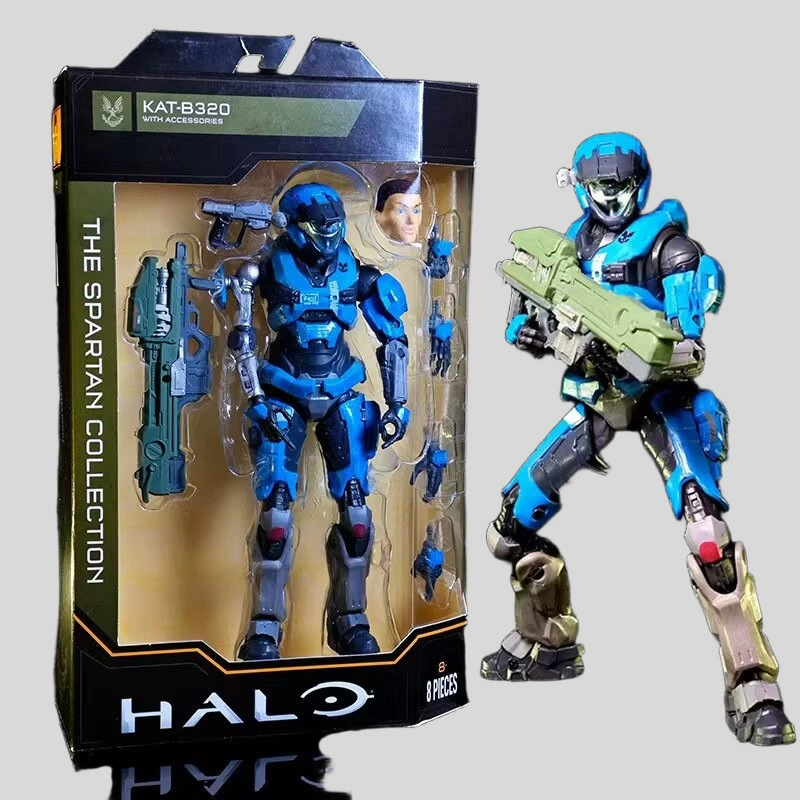 Qian Zhi Lian WCT Halo Infinite 6,5-дюймовый Мастер-Чиф, три цвета в наличии, подвижная фигурка, фигурка на карточке