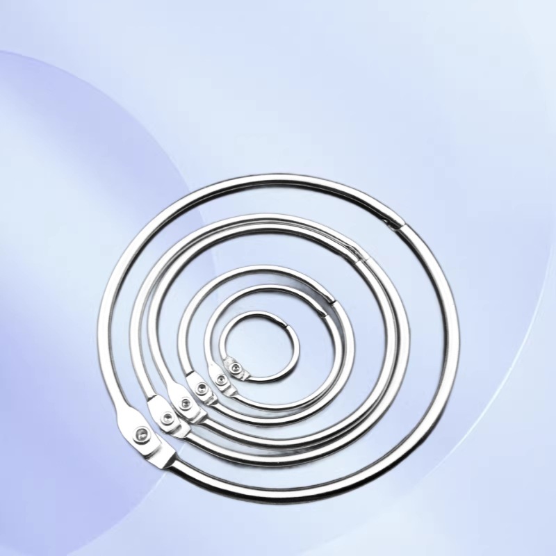 Binder Ring装订圈金属卡圈书圈书环开口环规格齐全当天可发货