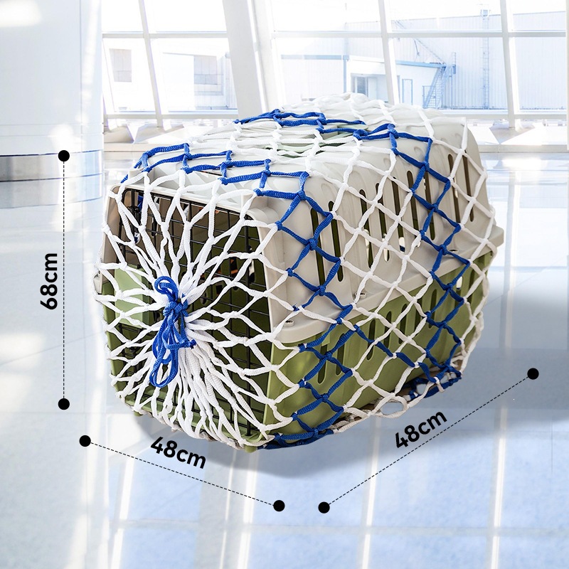 Carol Blue; bolsillo de malla de caja # 3 68 * 48 * 48