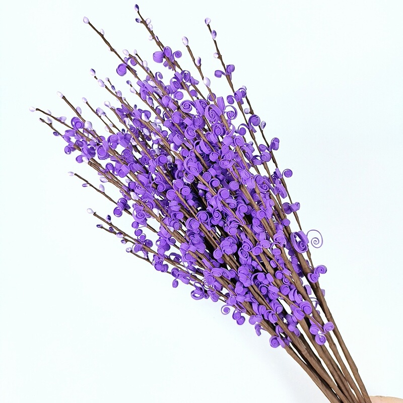 ジャスミンの花束55cmの家庭装飾PE巻き梅の花の春の花のシミュレーション緑の植|undefined