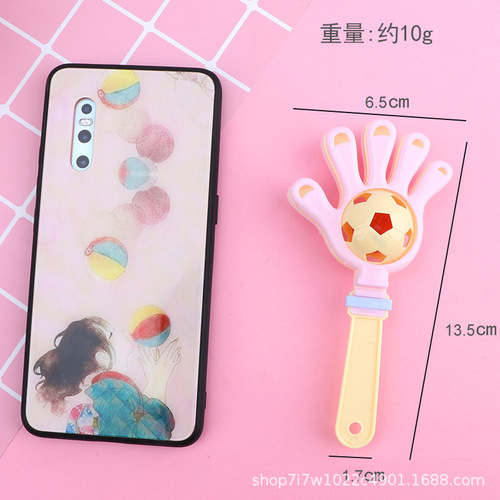 Children's rattle clap toy hand-held educational baby bell can ring gift small gift