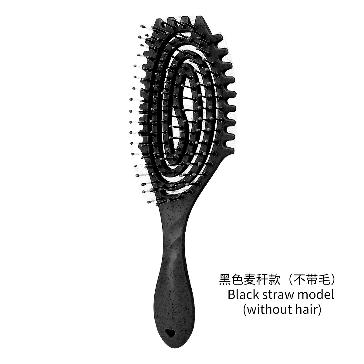 [跨境新款猪鬃气垫梳弹跳卷发气囊梳卷曲定义造型梳发廊家用弹跳梳]