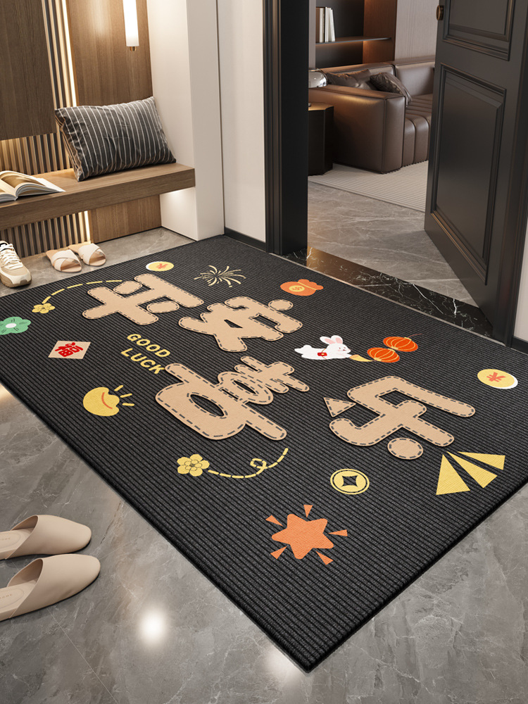 入户门地垫门口进门耐脏脚踏垫家用玄关加厚入户地毯2025新款门垫