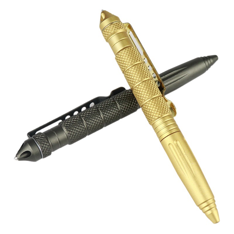 Autodefensa al aire libre B2 Cabeza de Acero de tungsteno pluma de defensa táctica EDC multi-función especial guerra pluma al aire libre ventana rota supervivencia firma pluma
