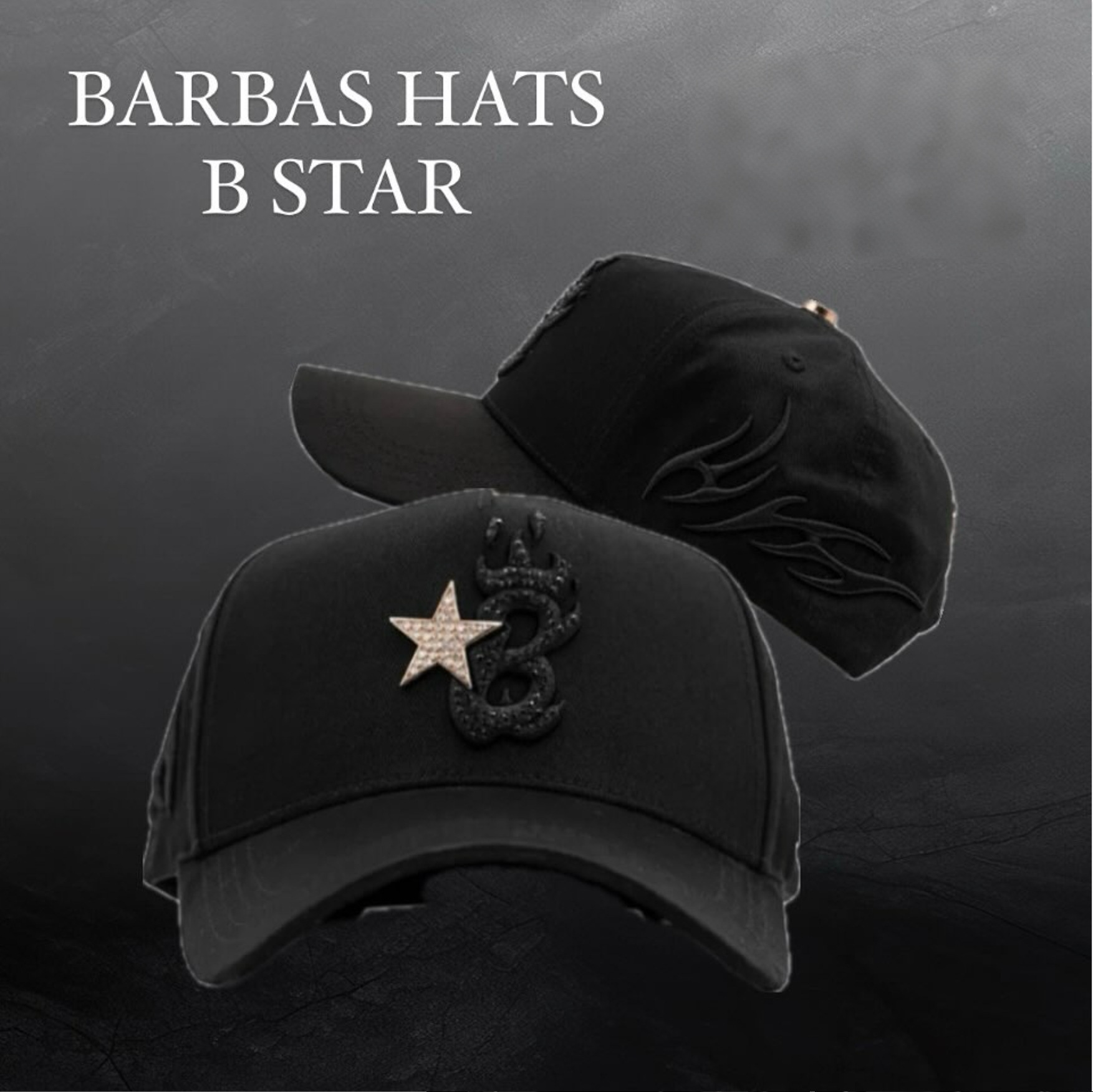 2026 en stock DANDY sombreros ajustables hip-hop gorras bordadas de diamantes tendencia gorras de béisbol para hombres y mujeres
