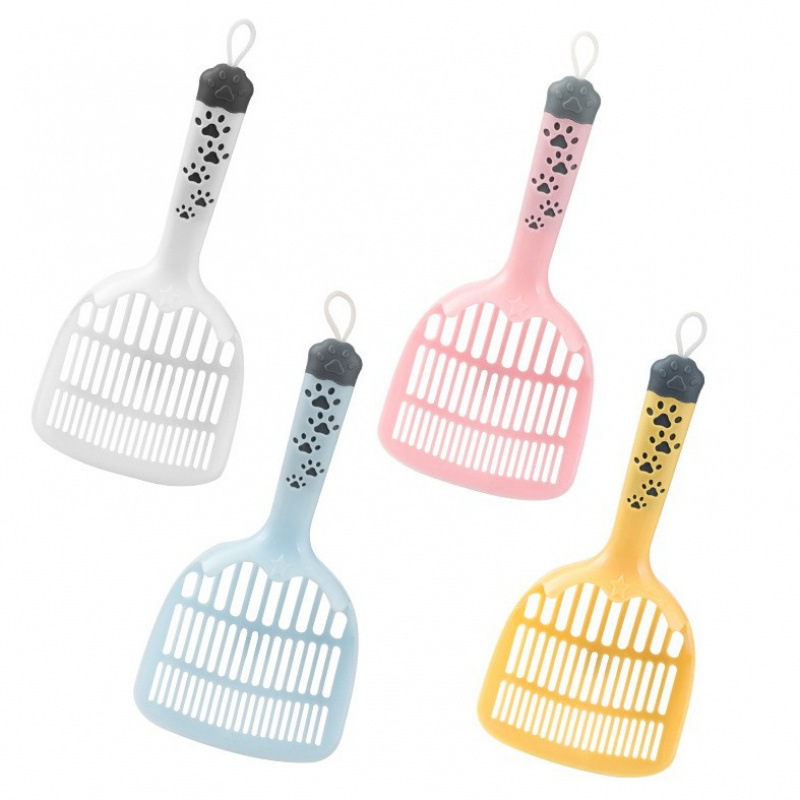 Fábrica al por mayor pala de arena para gatos grande de agujeros finos gruesos tofu arena pala de arena para gatos artefacto pala para gatos suministros para mascotas