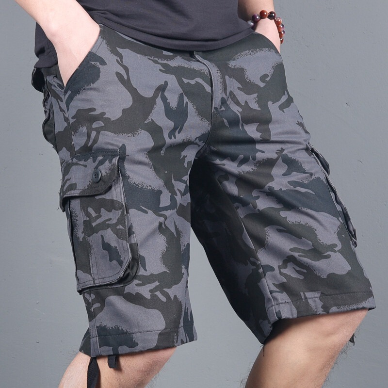 Dropshipping wholesale cross-border supply AliExpress summer camouflage shorts for men, loose fit, bulk discounts available Dropshipping wholesale cross-border supply AliExpress summer camouflage shorts for men, loose fit, bulk discounts available