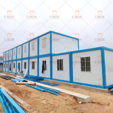 跨境直供集装箱 组合房工地快拼箱 户外可移动住人集装箱活动房