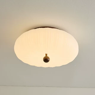 中古风卧室吸顶灯高级感复古法式书房灯奶油风全光谱护眼房间灯具