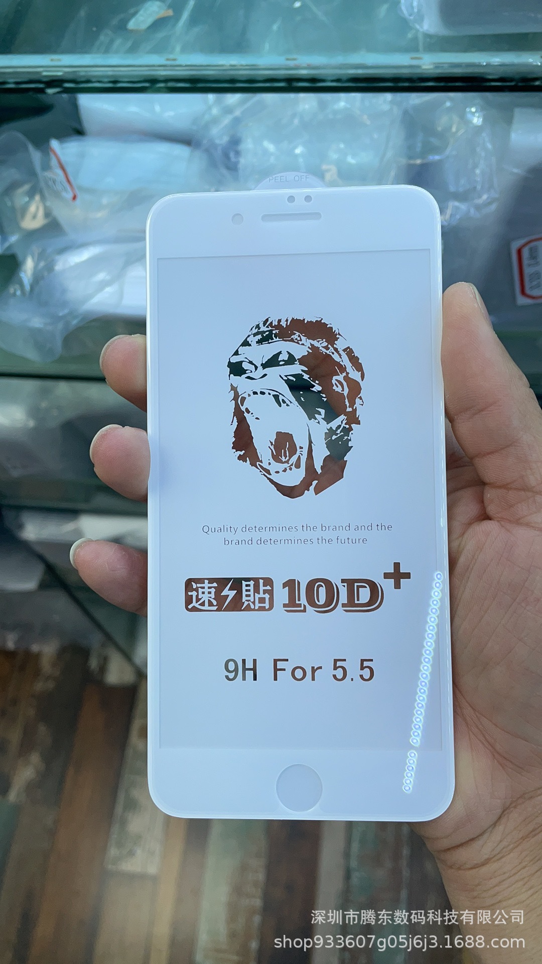 El gorila 9D moderó la película para el teléfono móvil de plena pantalla de Apple IP13/12 de Apple 15 HD película 15Pro a prueba de polvo