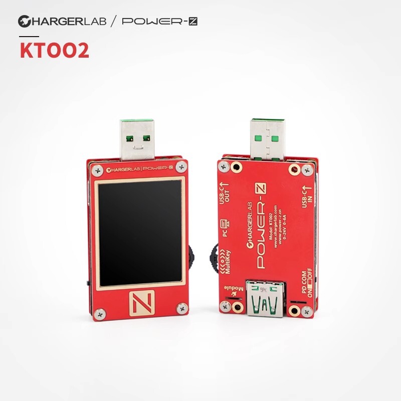 usb Charging Tester POWER-Z Voltage and Ammeter Fast Charging POWER MFi Detector PD Decoy KT002