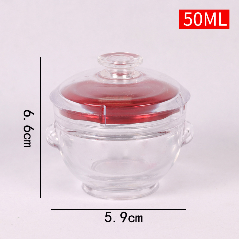 Botella de Nido de Pájaro botella de Nido de Pájaro pequeño guisado fresco botella de Nido de Pájaro instantáneo sub-botella de miel olla de pescado sellado botella vacía de pegamento al por mayor 50