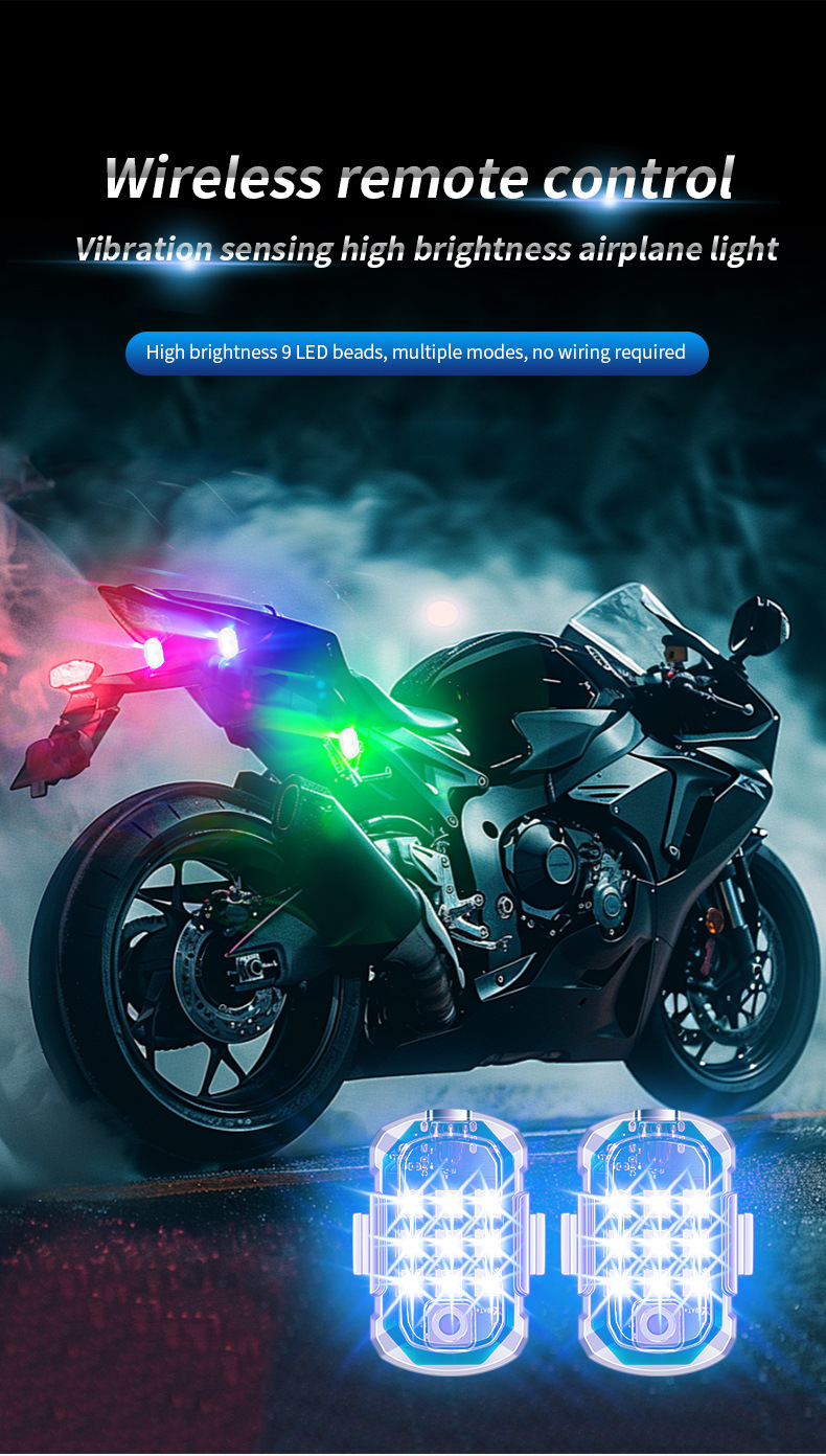 Cross-border supply of motorcycles, electric vehicles, led flash lights, aircraft lights, bicycle tail lights, drone charging pilot lights