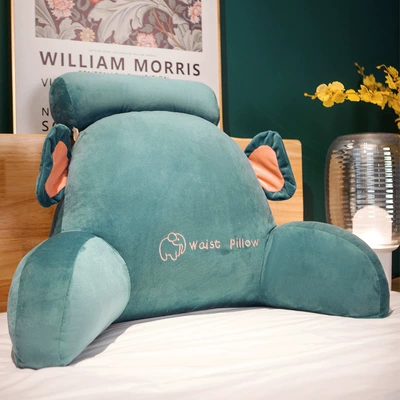 Waist Pillows, Large Backrests, Sofa | Multi-function pad - medium-cushion-headrest-seat-recommendation-60x40cm-independent-liner-is-removable-and-washable-elephant-skin-friendly-super-soft-and-short-plush