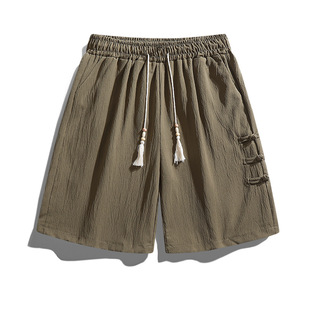 Free Shipping New Summer Nylon American Work Shorts Men's Summer Japanese Trendy Brand Loose Straight Casual Quick-Dry Pants