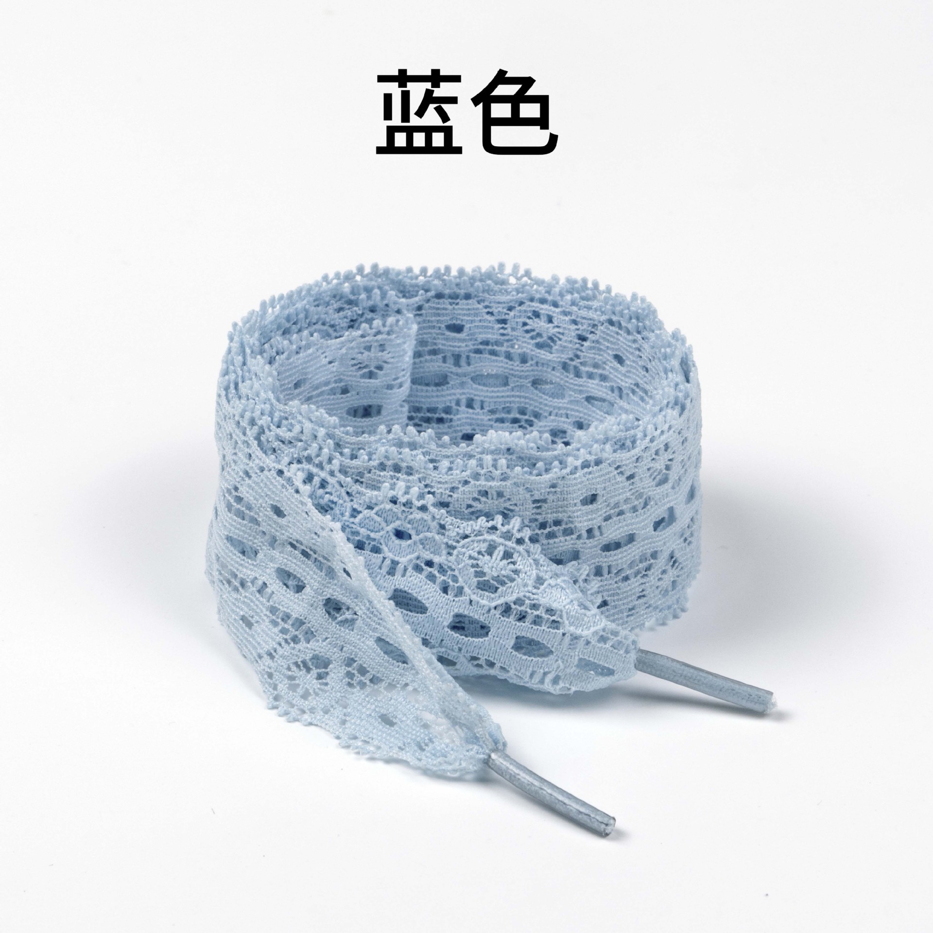 Blue shoelaces