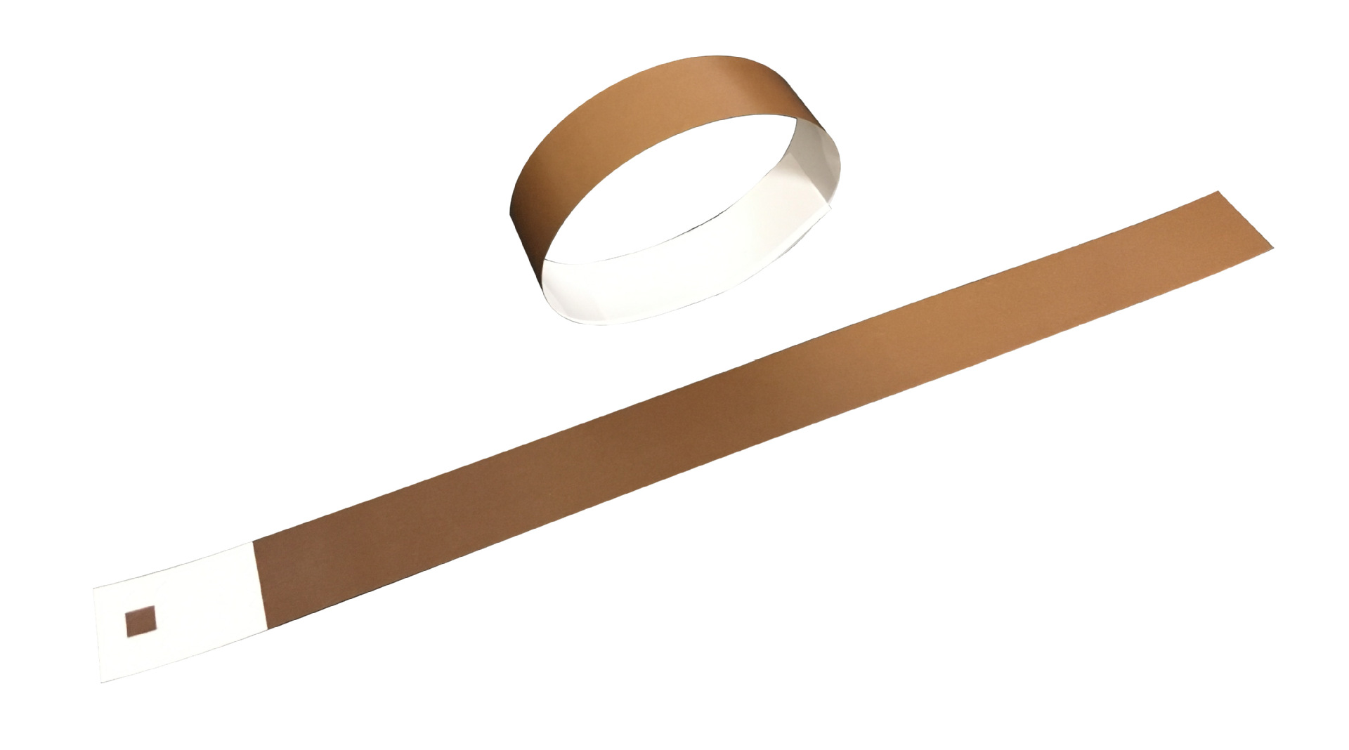 합성 종이 다크 브라운 100 스트립