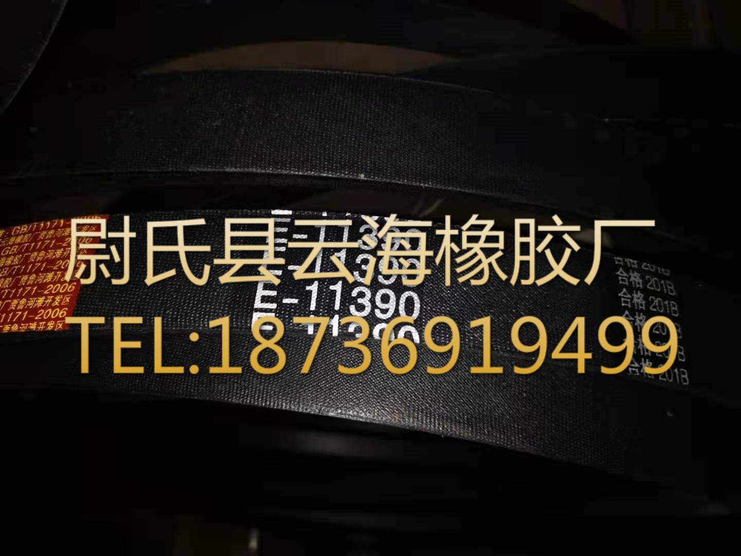 普通V带 E型三角带 破碎机用三角带 矿山设备用E型三角带E-11390