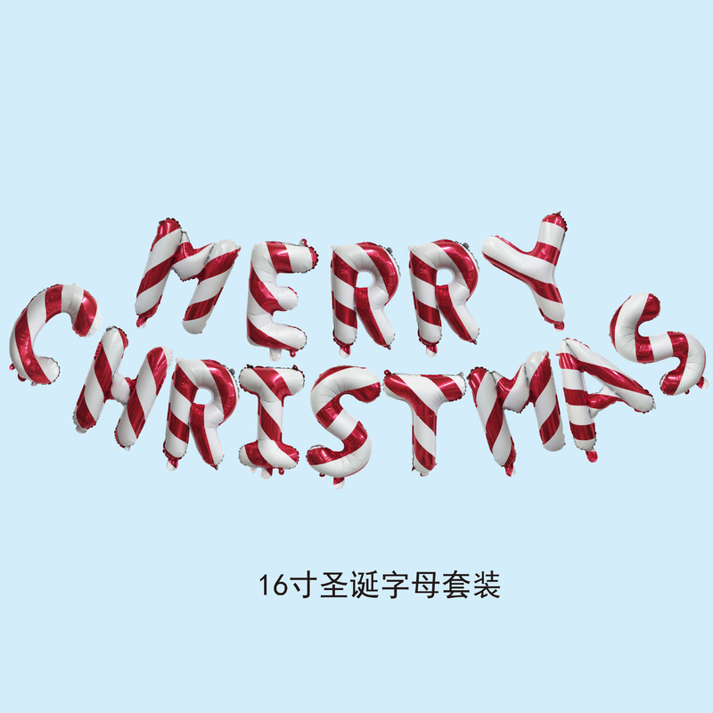 圣诞节气球站立圣诞树铝膜气球圣诞节派对布置装饰品圣诞气球跨境|undefined