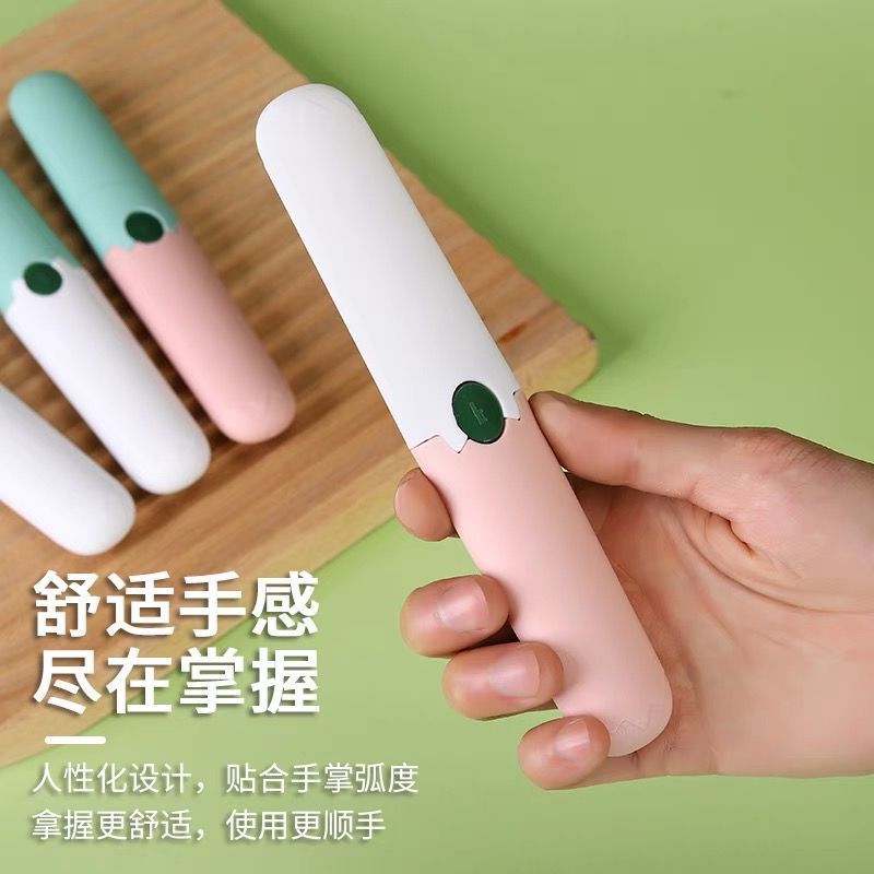 Cuchillo de frutas raspador de piel plegable multifuncional doméstico de dos cabezas portátil 2 en 1 manzanas raspador de cocina comercial