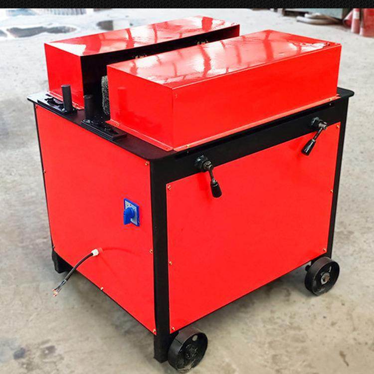 Dispositivo de procesamiento sincrónico para secciones de acero de desoxidamiento de doble cara