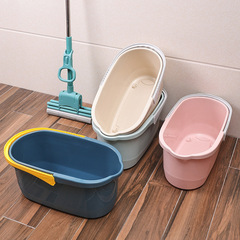 モップ桶家庭用プーリ付きモップ桶を厚くしてトイレの床を大きくして長方形のプラスチック桶メーカーの卸売りをする
