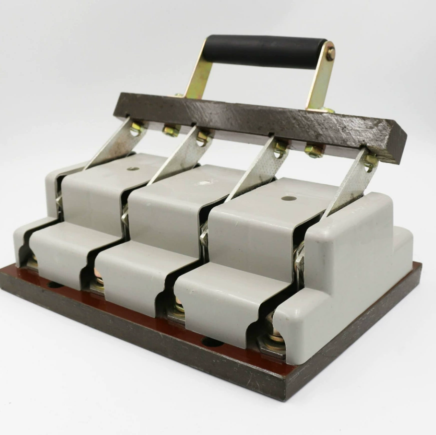 HD/HS11F-100/200/400/28/38/48 открытый переключатель ножа изолирующий переключатель одиночный двунаправленный двойной бросок