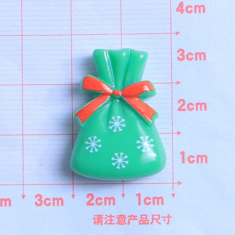 Santa Claus dibujos animados DIY crema pegamento resina accesorios epoxi teléfono caso tocado horquilla hebilla del zapato material de la joyería image 14